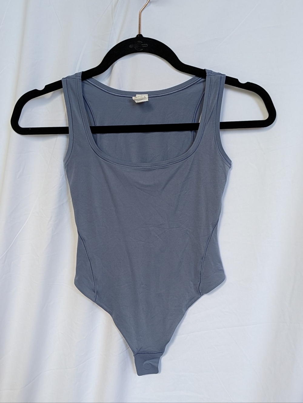 lululemon athletica Dusty Blue Scoop-Neck Bodysuit